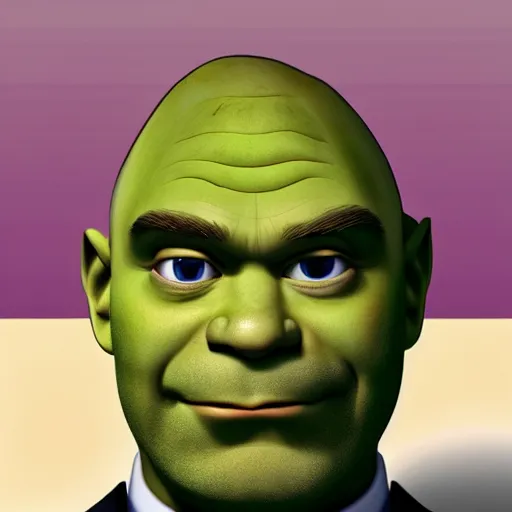 Prompt: putin as shrek, photorealistic, high qulity photo