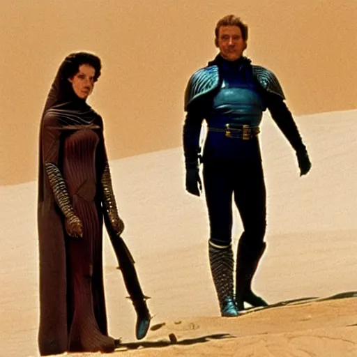 Prompt: deleted scenes from dune,