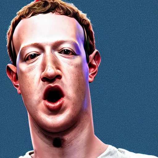 Prompt: Photorealistic Mark Zuckerberg vomiting all over the floor, Hyperdetailed, 108 Megapixels, artstation concept art