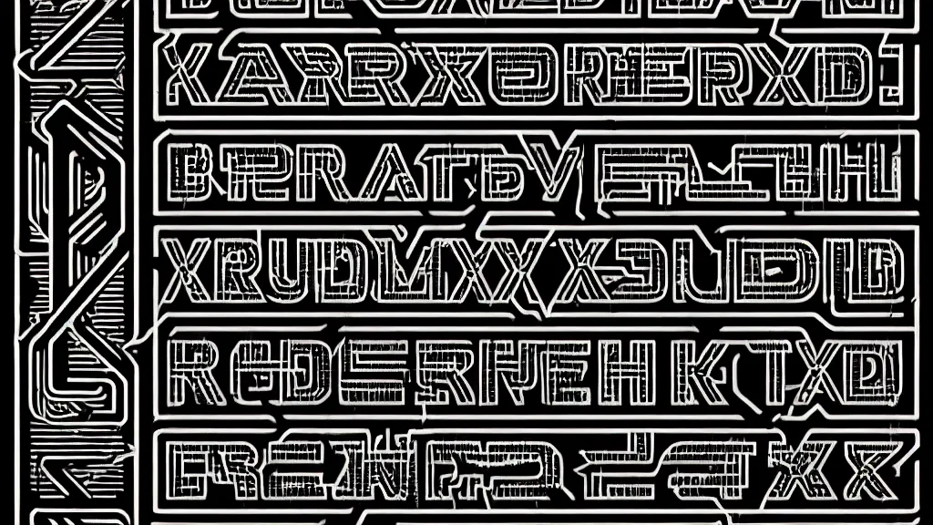 Prompt: xeroxed rave flyer brutalist graphic design in the style of david rudnick detailed behance chrometype neon streaks 4k poster design