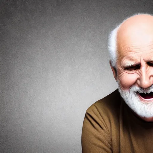 Image similar to portrait of hide the pain harold, accurate and detailed, stock photo, realistic, 8k