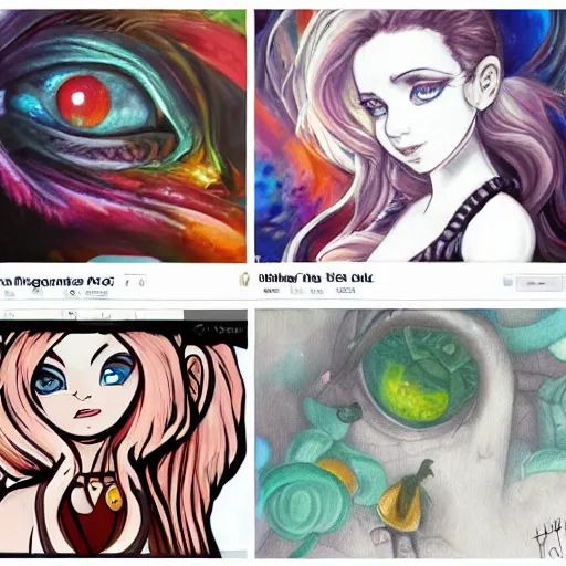 Prompt: Art trending on the front page of deviantart