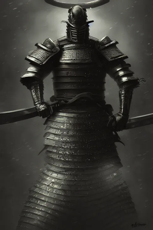 Image similar to portrait, portrait of a legendary Samurai in full armor, dramatic lighting, cinematic, establishing shot, extremly high detail, photo realistic, cinematic lighting, post processed, concept art, artstation, matte painting, style by eddie mendoza, raphael lacoste, alex ross