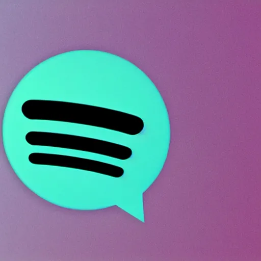 Image similar to spotify icon in the pastel theme