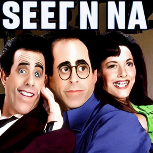 Prompt: seinfeld on the nintendo wii