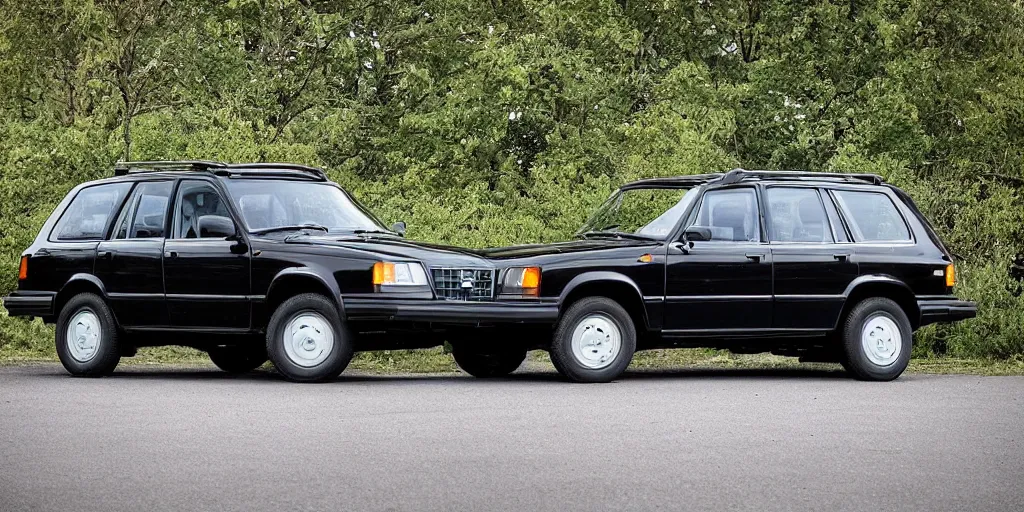 Image similar to “1980s Volvo XC90”
