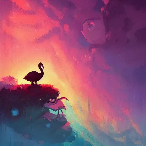 Image similar to a dodo!!!!!!!!!!!!!!!!, by anato finnstark, by alena aenami, by john harris, by ross tran, by wlop, by andreas rocha