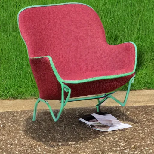 Prompt: froggy chair