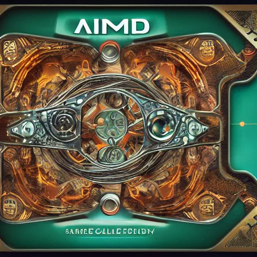 Image similar to game card frame, full view, futuristic, nft, clean centered album cover in intricate detail