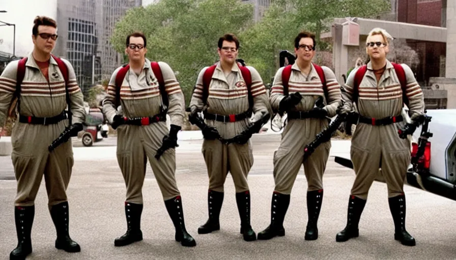 Image similar to big budget remake of ghostbusters