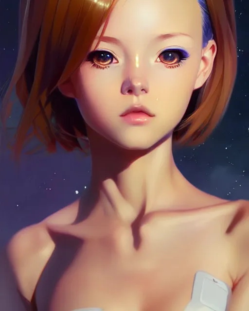 Prompt: portrait anime space cadet girl cute - fine - face, pretty face, realistic shaded perfect face, fine details. anime. realistic shaded lighting by ilya kuvshinov giuseppe dangelico pino and michael garmash and rob rey, iamag premiere, aaaa achievement collection, elegant, fabulous, eyes open in wonder