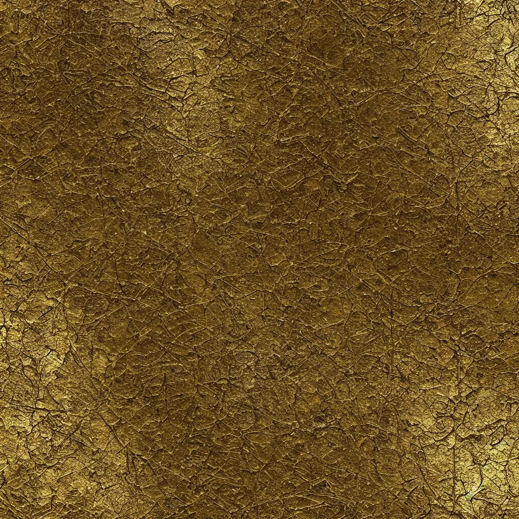 Image similar to seamless tileable texture of damaged metal gold, realistic, very detailed, beautiful, intricate details, sharp focus, substance designer, substance render, substance painter, marmoset, unreal engine, octane render