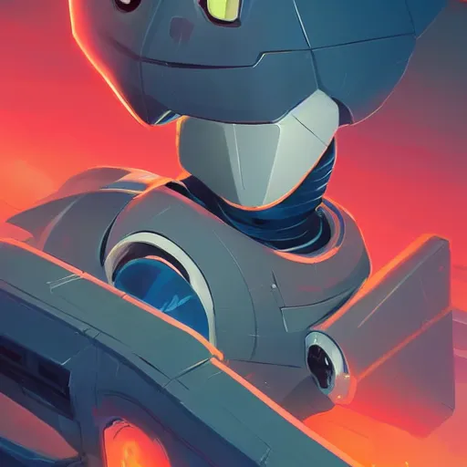 Image similar to face icon stylized minimalist robotech, loftis, cory behance hd by jesper ejsing, by rhads, makoto shinkai and lois van baarle, ilya kuvshinov, rossdraws global illumination