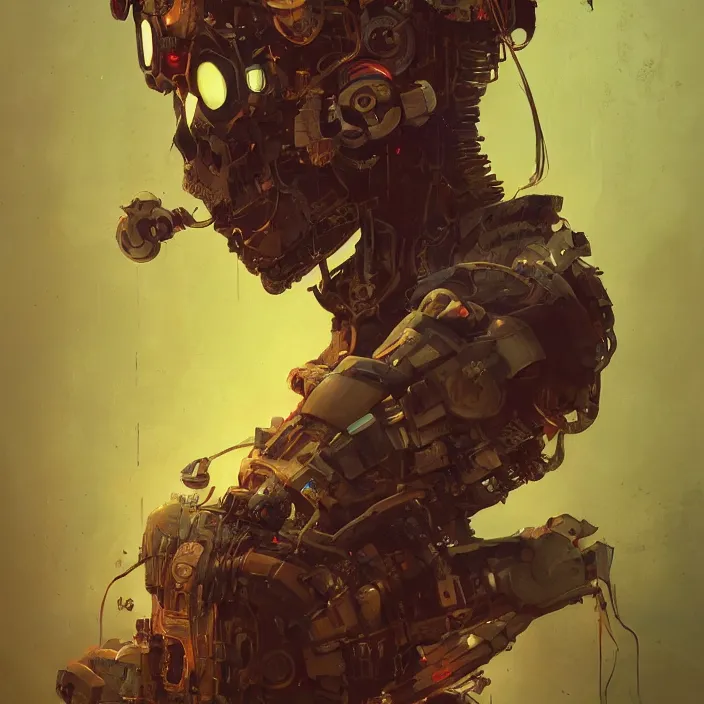 Prompt: a beautiful painting of a cyberpunk skull by sergey kolesov and vania zouravliov and pascal blanche and rhads. in style of colorful comic noir illustration, symmetry, sci fi, hyper detailed. octane render. trending on artstation