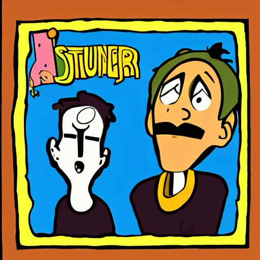 Prompt: jack stauber micropop cover art