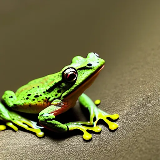 Image similar to “ frog, realistic, 8 k, ”