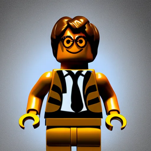 Image similar to John Lennon, minifigure, hyperrealistic, photos, Flickr