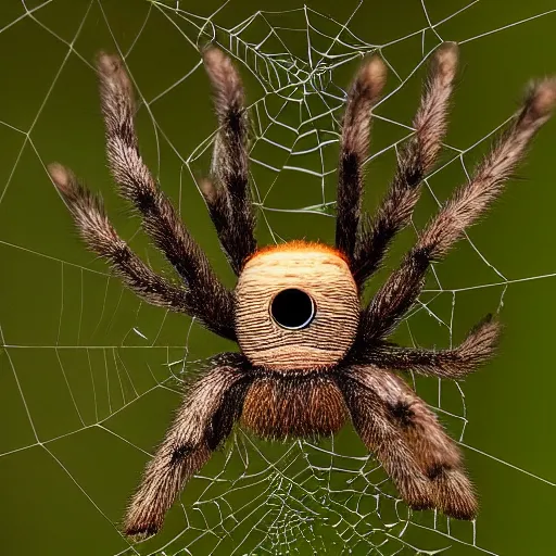 Image similar to hairy spider coming through the screen