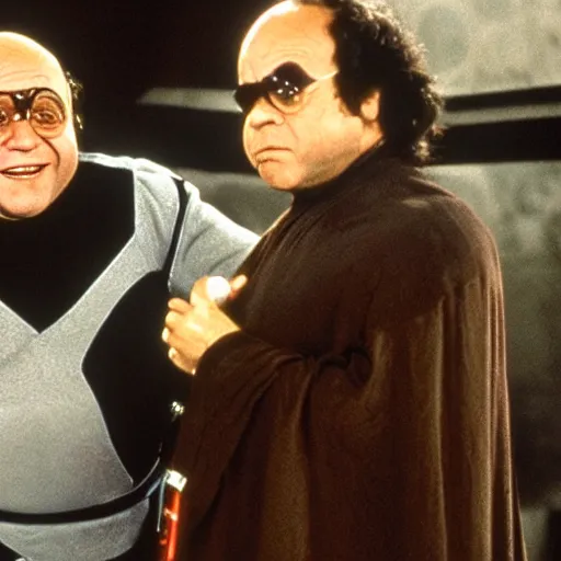 Prompt: danny devito in star wars