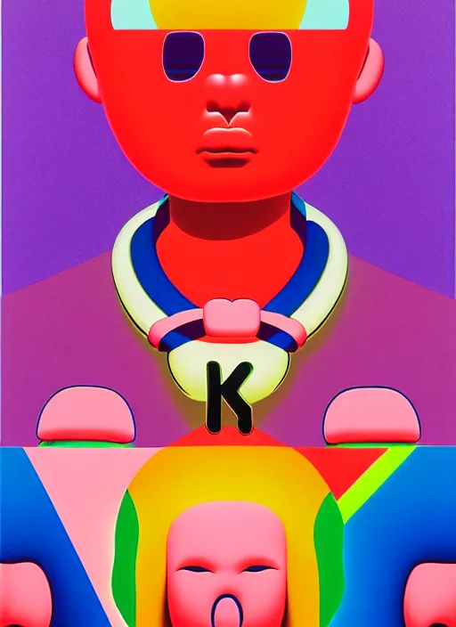 Image similar to jewellery by shusei nagaoka, kaws, david rudnick, airbrush on canvas, pastell colours, cell shaded, 8 k