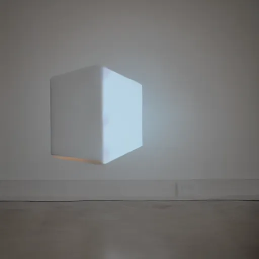 a cube in a room with one light | Stable Diffusion | OpenArt