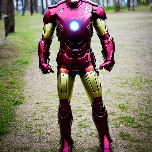 Image similar to rianu keves as iron man