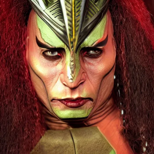 Image similar to female klingon