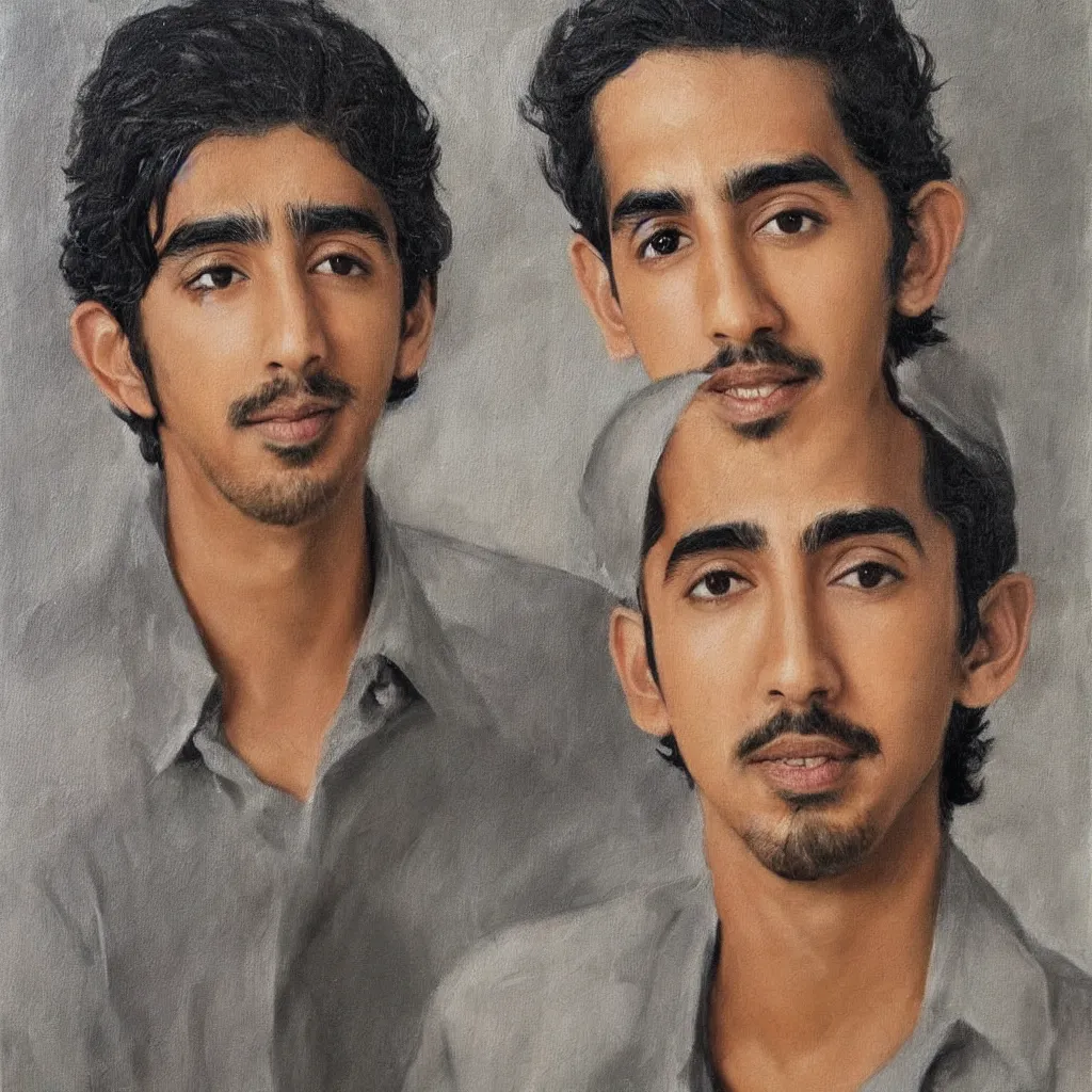 Prompt: dev patel, classic painting, detailed