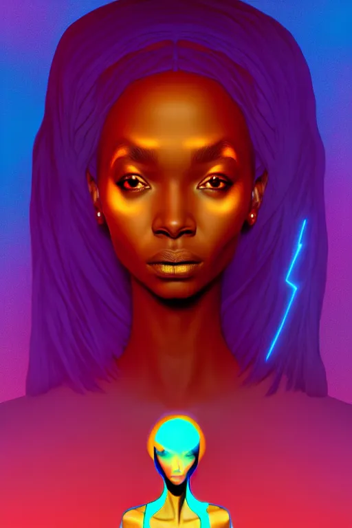 Image similar to 👁👩🏾🛸👗👾, phantom, dreary, dramatic, fluid, golden ratio, artstation, moebius + loish, hd,