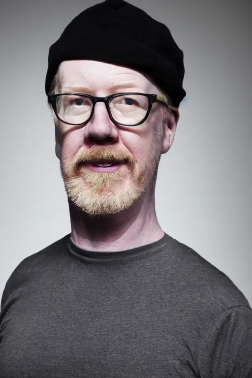 Prompt: 📷 portrait of adam savage the sandwich, sandwich human hybrid, still image, dynamic lighting, 4 k