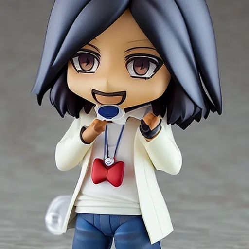 Image similar to An anime Nendoroid of Snoop Dogg, figurine, detailed product photo