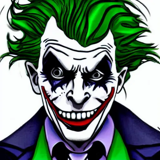 Prompt: Rick Sanchez as The Joker