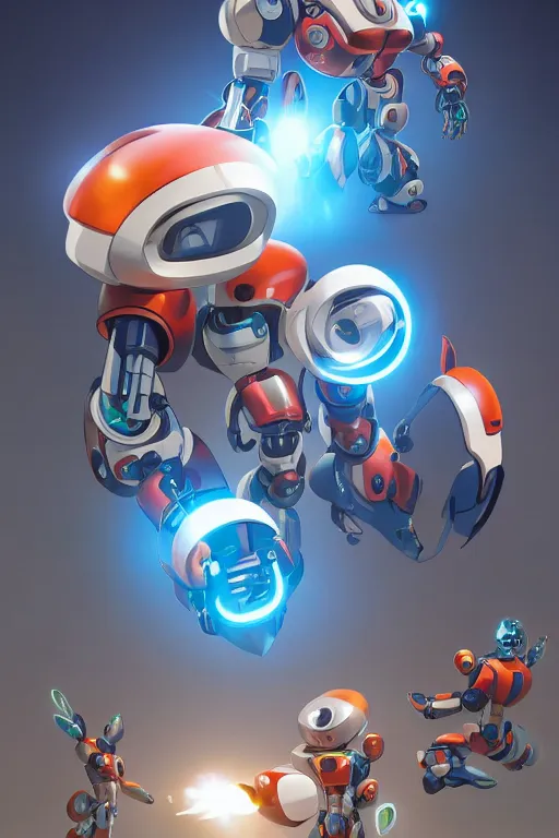 Image similar to metabots medabots medarotto medarot robot minimalist comics, behance hd by jesper ejsing, by rhads, makoto shinkai and lois van baarle, ilya kuvshinov, rossdraws global illumination ray tracing hdr radiating a glowing aura