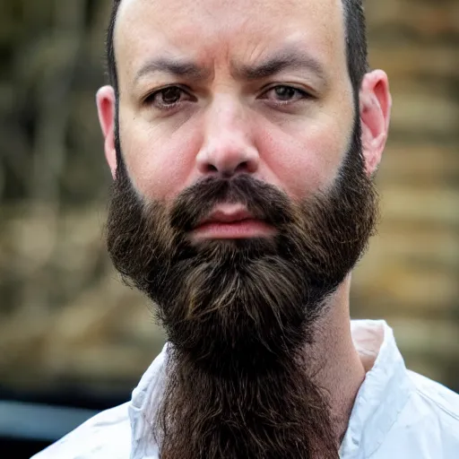 Prompt: andrew tate with long beard