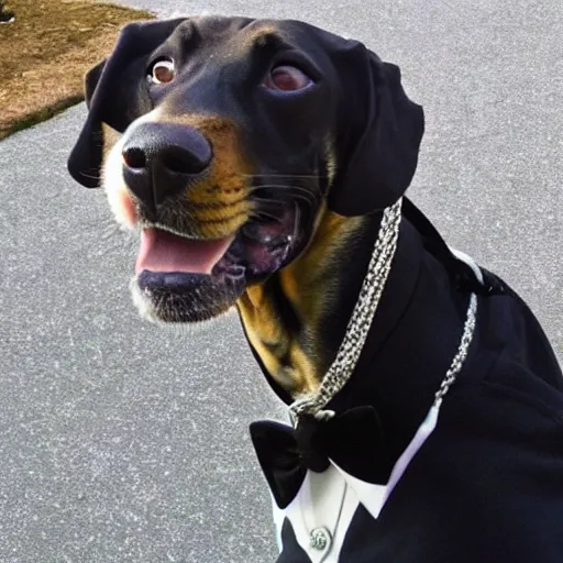 Image similar to snoop dogg as a dog