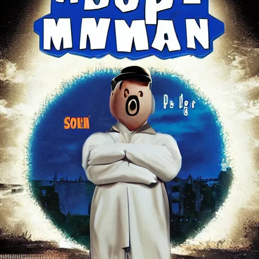 Image similar to Cover of the movie Poop Man, Blu-ray Disc