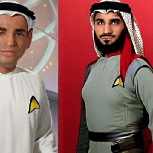 Image similar to arab and muslim themed startrek