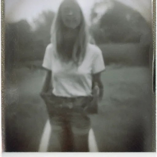 Image similar to teenagers smoking nostalgic polaroid