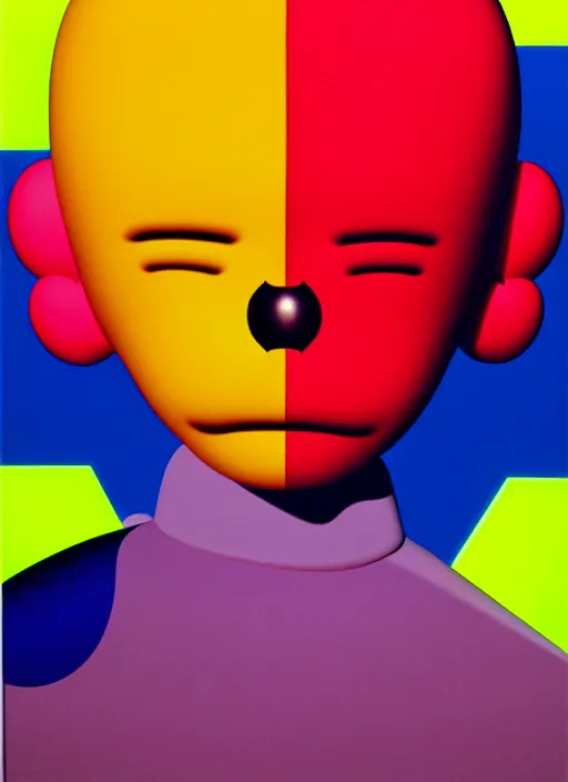 Prompt: toy by shusei nagaoka, kaws, david rudnick, airbrush on canvas, pastell colours, cell shaded!!!, 8 k