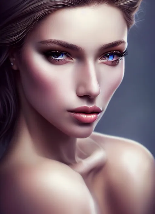 Image similar to a gorgeous female photo, professionally retouched, realistic, smooth face, perfect eyes, symmetrical, full body shot, wide angle, sharp focus, 8 k high definition, insanely detailed, intricate, elegant, art by artgerm