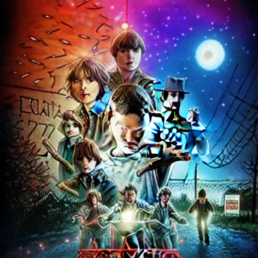 Image similar to stranger things movie poster