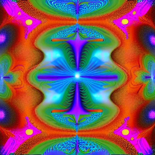 Image similar to multidimensional fractal - c 2 0. 0