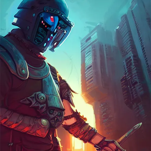 Image similar to cyberpunk viking helmet mask warrior goddess robot ninja fantasy, art gta 5 cover, official fanart behance hd artstation by jesper ejsing, by rhads, makoto shinkai and lois van baarle, ilya kuvshinov, ossdraws