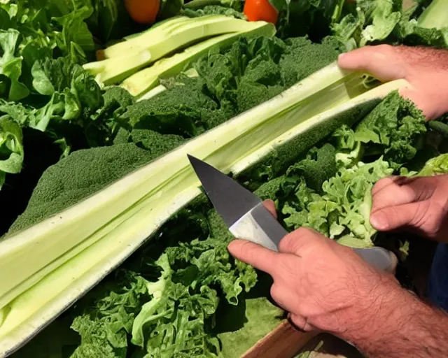 Image similar to 9 0 degrees fov, first person point of view of me cutting vegetables