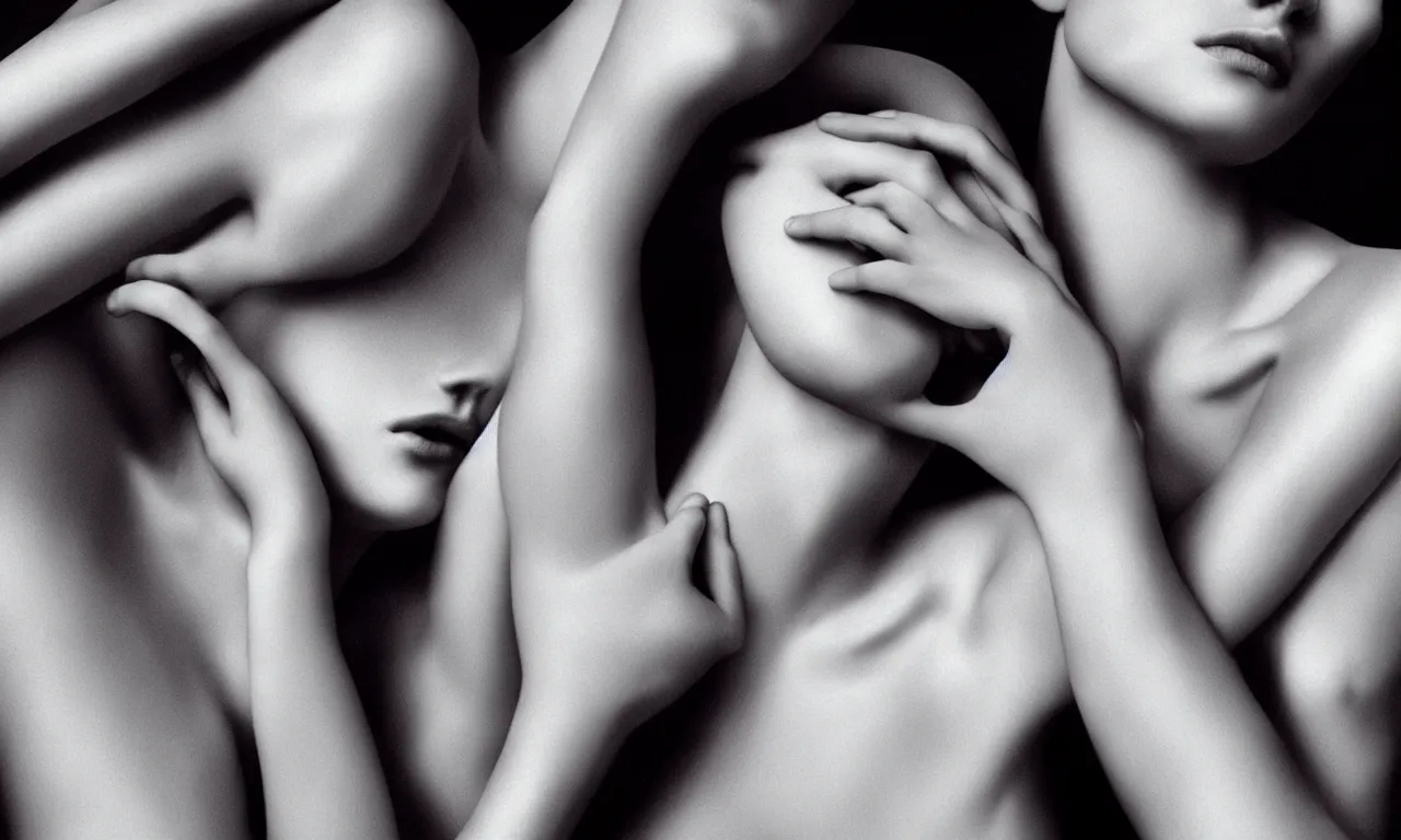 Image similar to fragrance advertising campaign by ruth bernhard, highly detailed, intricate