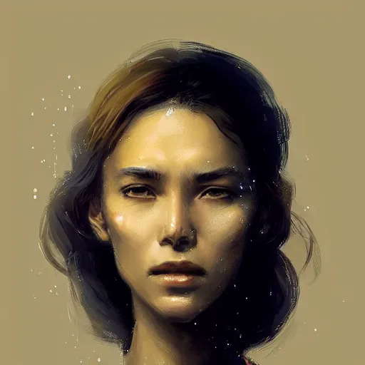 Image similar to portrait of a woman by greg rutkowski, naomi nagata from the expanse book series, very tall and slender, highly detailed portrait, scifi, digital painting, artstation, concept art, smooth, sharp foccus ilustration, artstation hq