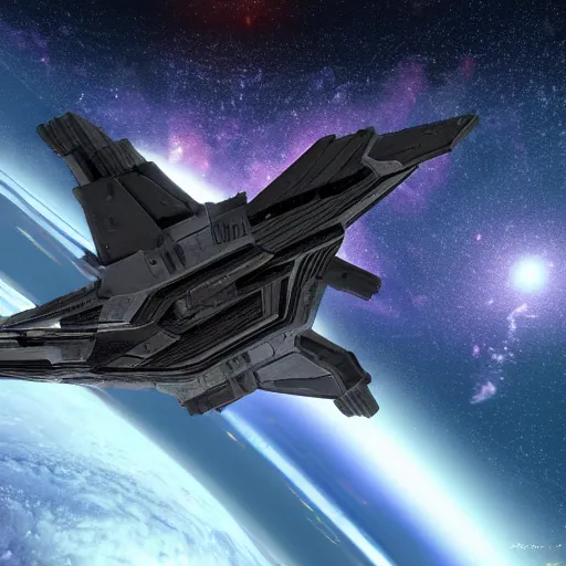 Prompt: a wolf - rayet star as concept art from elite dangerous. intricate, ray - traced, volumetric lighting