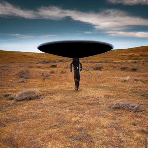 Image similar to huge mysterious ufo ignoring the laws of physics over a natural scene. entries in the 2 0 2 0 sony world photography awards.