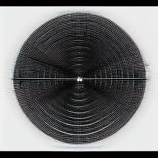 Image similar to a set of four crosshairs on a white background, a diagram by ryoji ikeda, polycount, international typographic style, golden ratio, quantum wavetracing, geometric