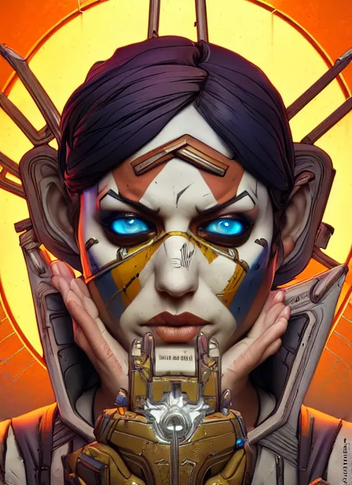 Image similar to symmetry!! portrait of borderlands 3 tink, intricate, elegant, highly detailed, digital painting, artstation, concept art, smooth, sharp focus, illustration, art by artgerm and greg rutkowski and alphonse mucha, 8 k